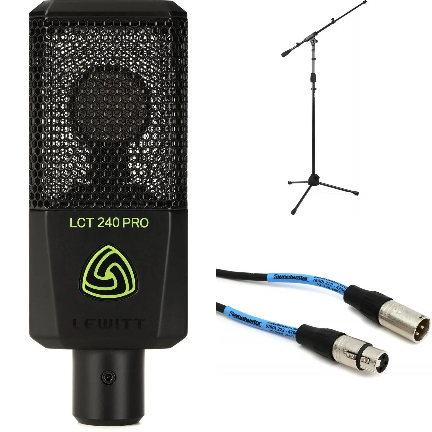 Конденсаторный микрофон Lewitt LCT 240 PRO Value Pack с подставкой и кабелем — черный
Конденсаторный микрофон Lewitt LCT 240 PRO Value Pack с подставкой и кабелем — черный