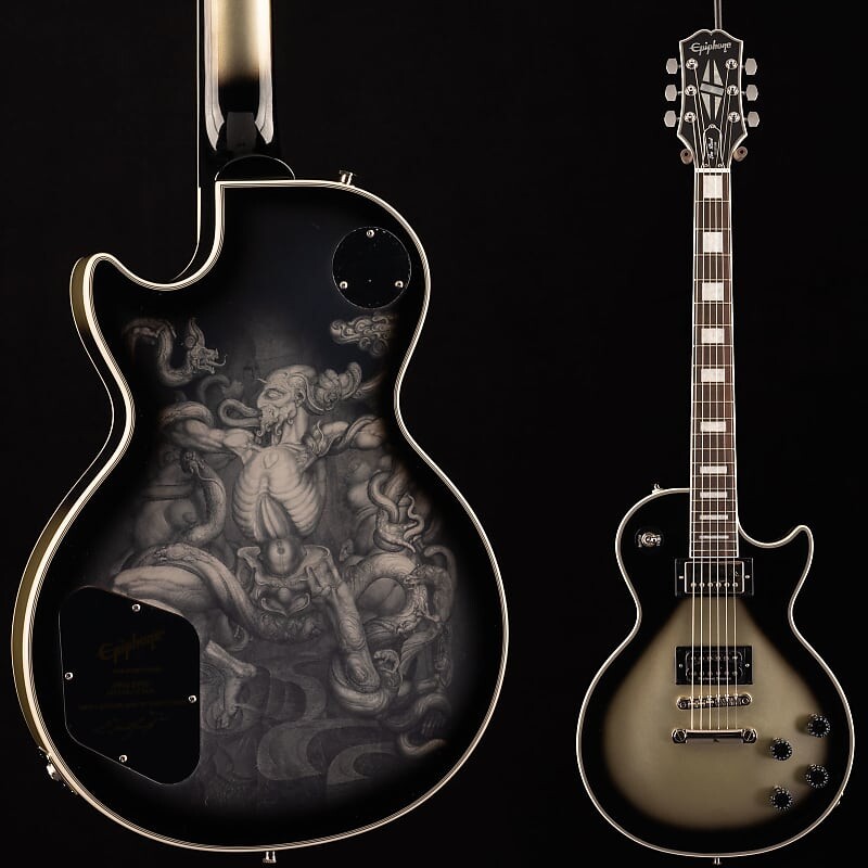 Электрогитара Epiphone Adam Jones Les Paul Custom Art Collection: Ernst Fuchs’ “Anti-Laokoon 1965” 295
Электрогитара Epiphone Adam Jones Les Paul Custom Art Collection: Ernst Fuchs’ “Anti-Laokoon 1965” 295