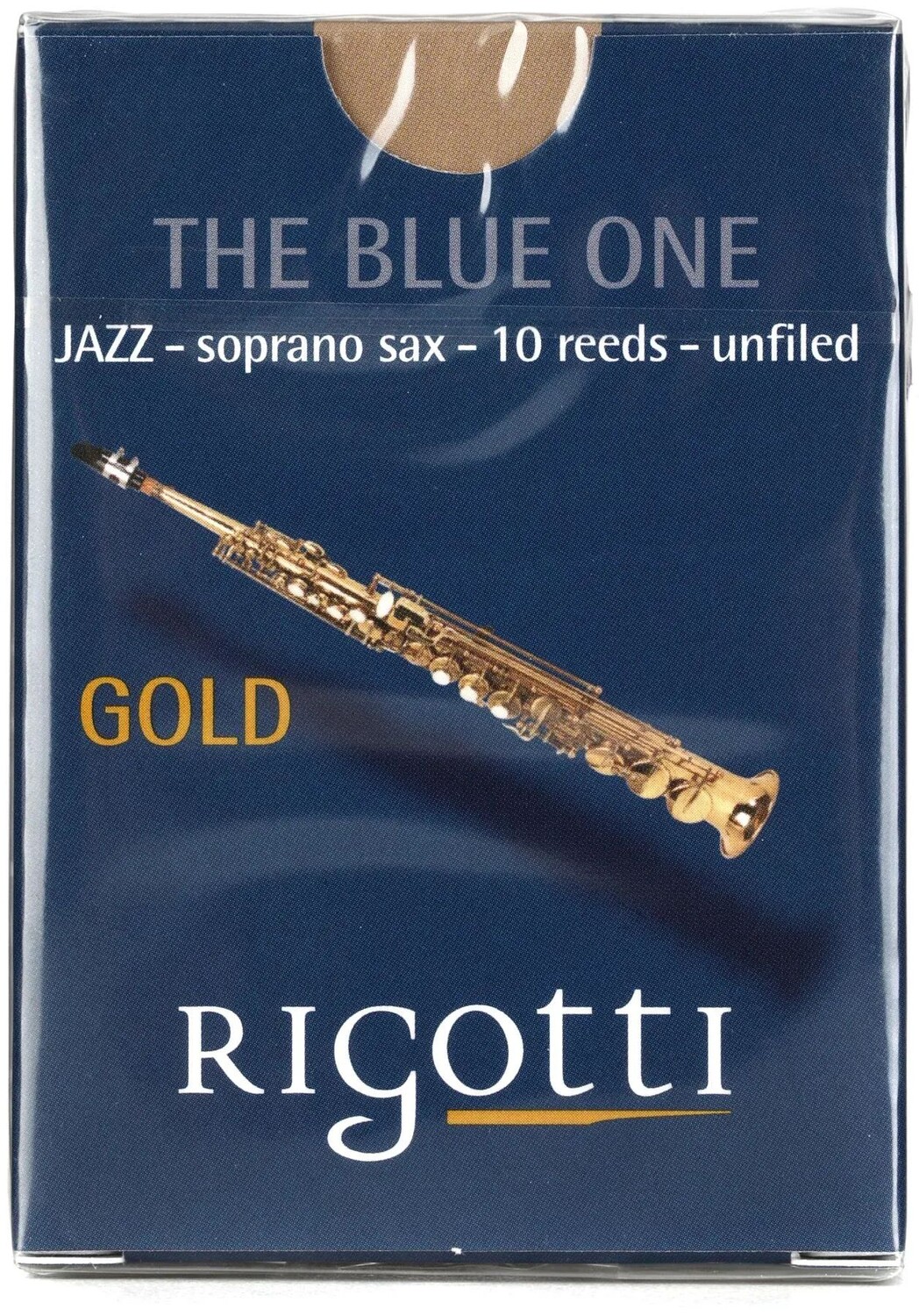 Трости для саксофона Rigotti RG.JSS Gold Jazz Soprano — 2 легких (10 шт. в упаковке)
Трости для саксофона Rigotti RG.JSS Gold Jazz Soprano — 2 легких (10 шт. в упаковке)