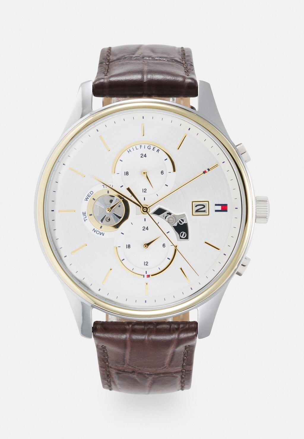 Хронограф Case Bezel Dial With Accents Tommy Hilfiger, цвет brown/silver-coloured
Хронограф Case Bezel Dial With Accents Tommy Hilfiger, цвет brown/silver-coloured
