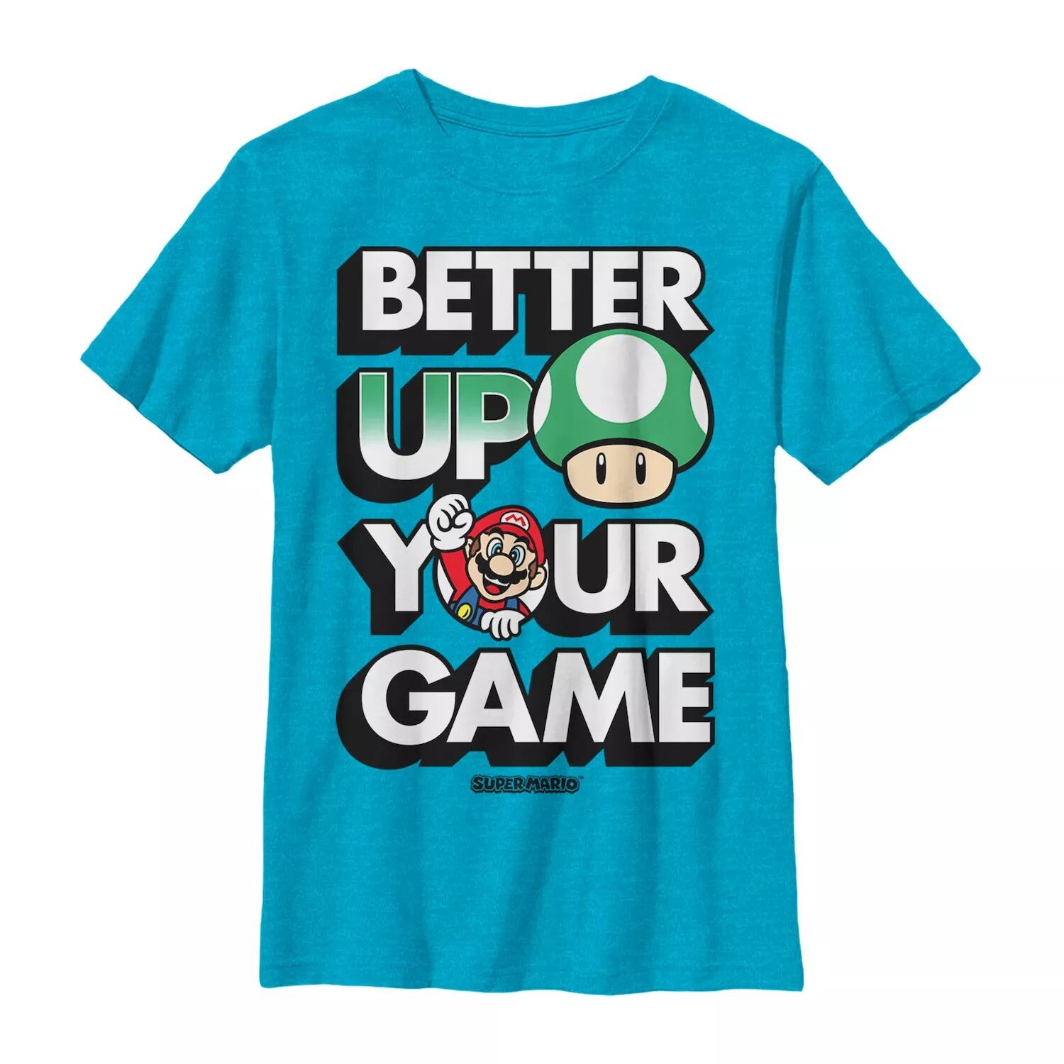 Футболка с рисунком «Super Mario Better Up Your Game» для мальчиков 8–20 лет Licensed Character
Футболка с рисунком «Super Mario Better Up Your Game» для мальчиков 8–20 лет Licensed Character