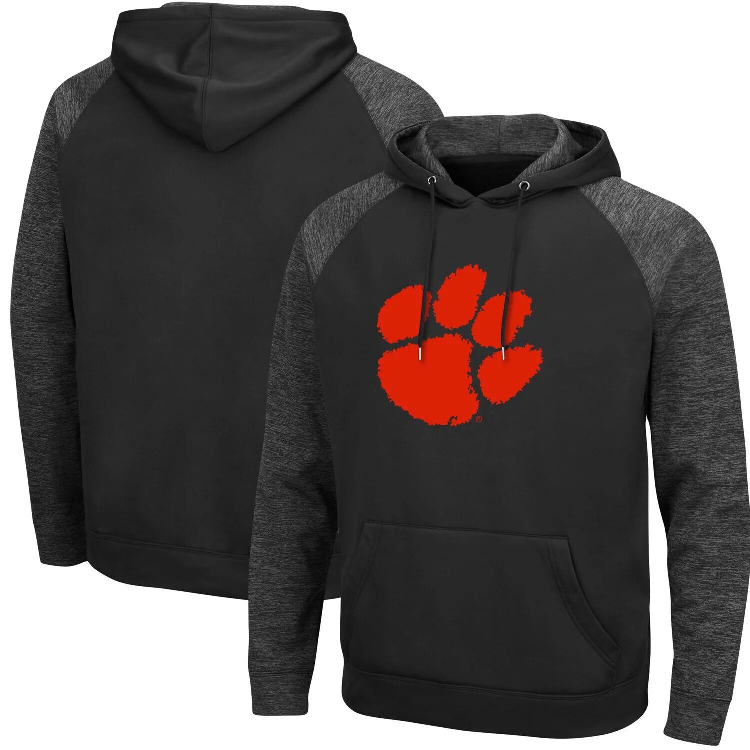 Мужской черный пуловер с капюшоном Clemson Tigers Blackout 3.0 в тон реглан Colosseum
Мужской черный пуловер с капюшоном Clemson Tigers Blackout 3.0 в тон реглан Colosseum