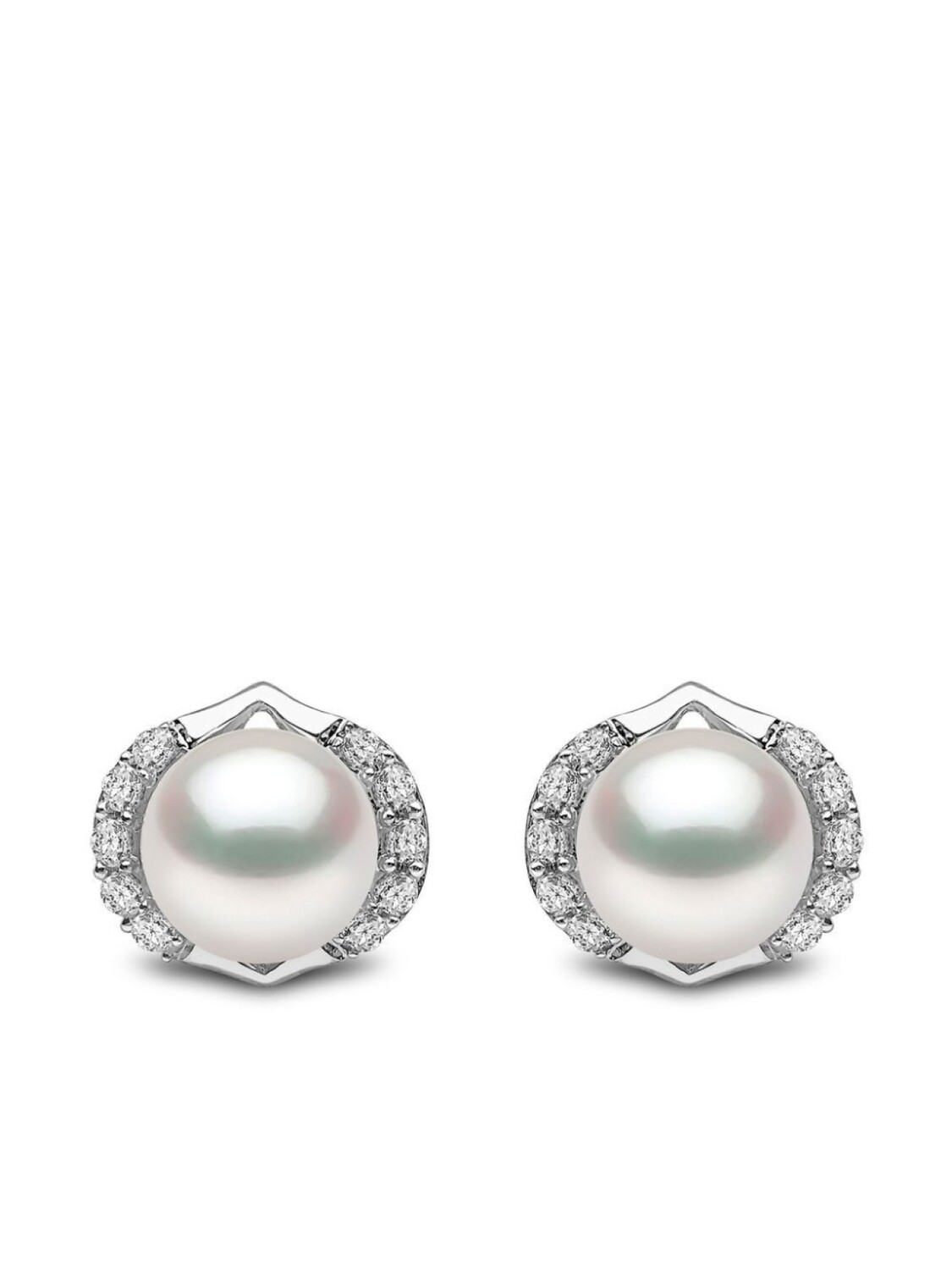 Серьги-гвоздики Trend из белого золота с бриллиантами и жемчугом Yoko London, серебряный
Серьги-гвоздики Trend из белого золота с бриллиантами и жемчугом Yoko London, серебряный