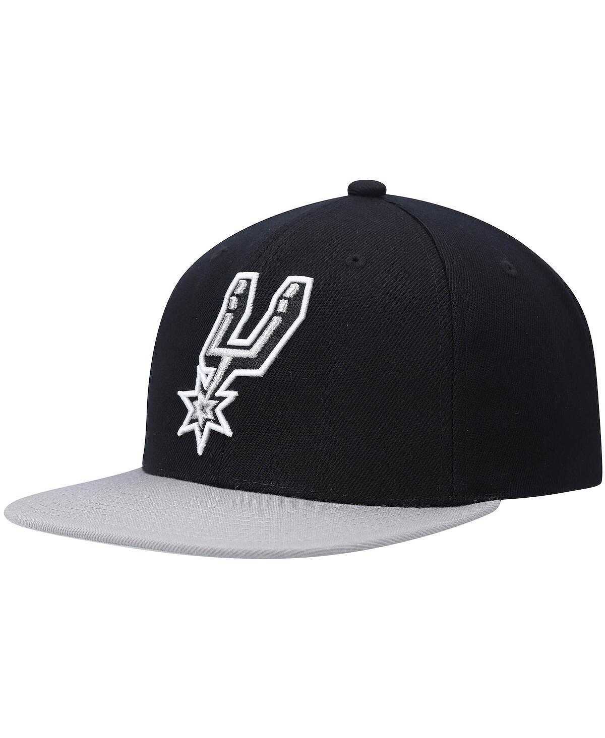 Мужская двухцветная бейсболка Snapback 2.0 черно-серебристого цвета San Antonio Spurs Team Mitchell & Ness
Мужская двухцветная бейсболка Snapback 2.0 черно-серебристого цвета San Antonio Spurs Team Mitchell & Ness