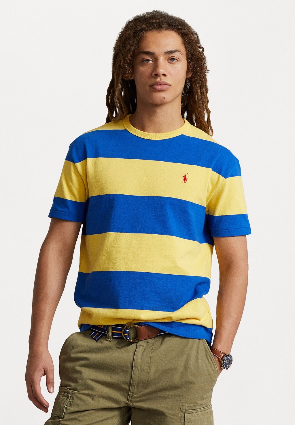 Футболка с принтом SHORT SLEEVE Polo Ralph Lauren, цвет chrome yellow/blue saturn
Футболка с принтом SHORT SLEEVE Polo Ralph Lauren, цвет chrome yellow/blue saturn