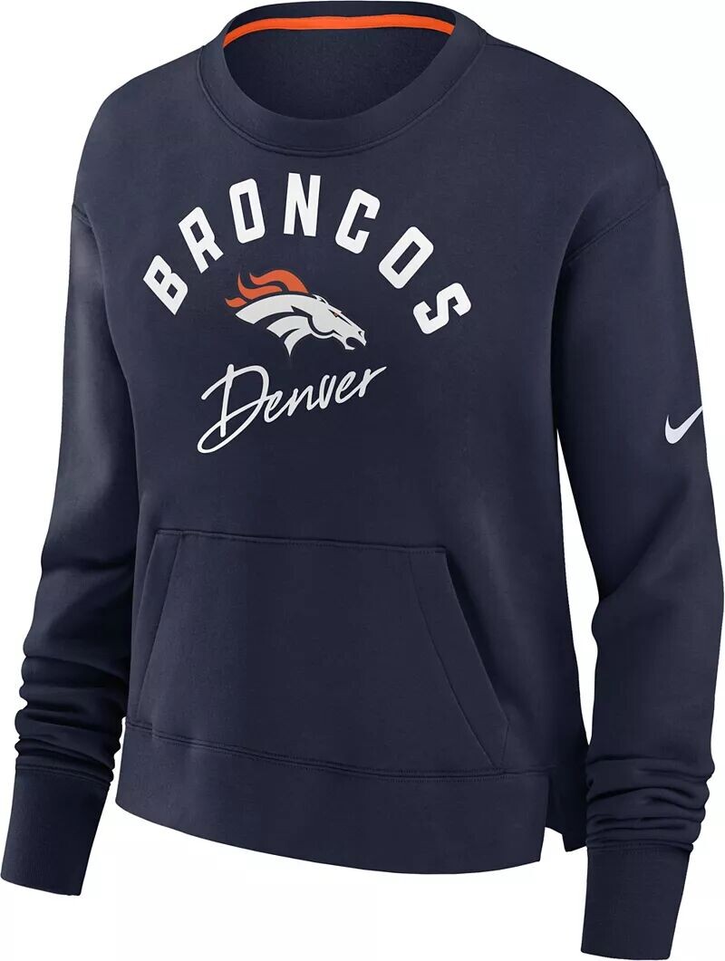 Темно-синие укороченные кроссовки с высокими бедрами Nike Denver Broncos Arch Team
Темно-синие укороченные кроссовки с высокими бедрами Nike Denver Broncos Arch Team