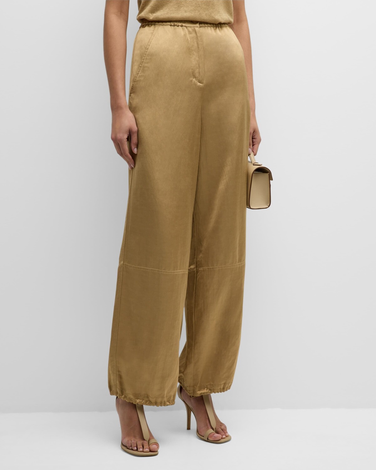 Широкие блестящие брюки с напуском Coolness DOROTHEE SCHUMACHER, цвет Warm Beige
Широкие блестящие брюки с напуском Coolness DOROTHEE SCHUMACHER, цвет Warm Beige