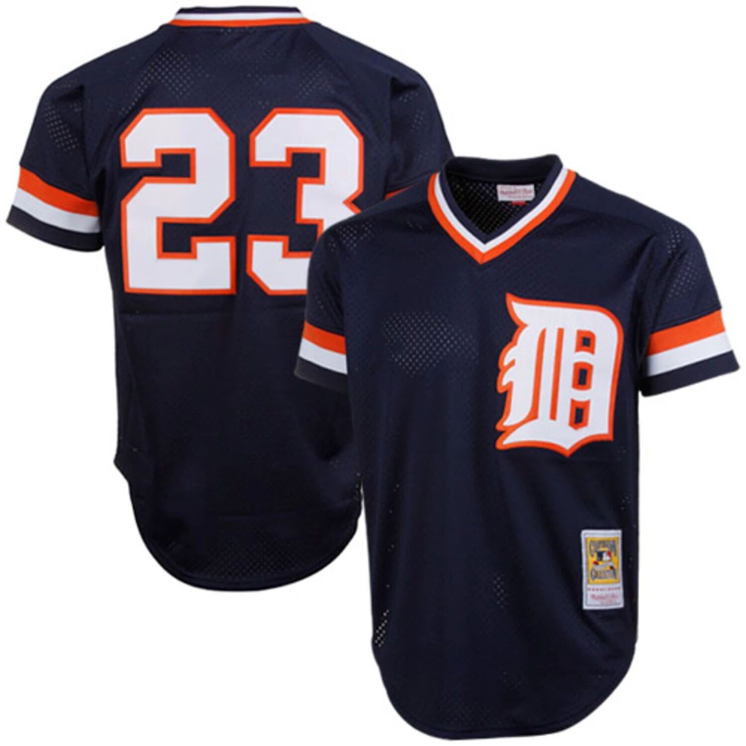 Мужская футболка Mitchell & Ness Kirk Gibson темно-синего цвета Detroit Tigers 1984 года из коллекции Authentic Cooperstown Collection в сетку для тренировки ватина, Синий
Мужская футболка Mitchell & Ness Kirk Gibson темно-синего цвета Detroit Tigers 1984 года из коллекции Authentic Cooperstown Collection в сетку для тренировки ватина, Синий