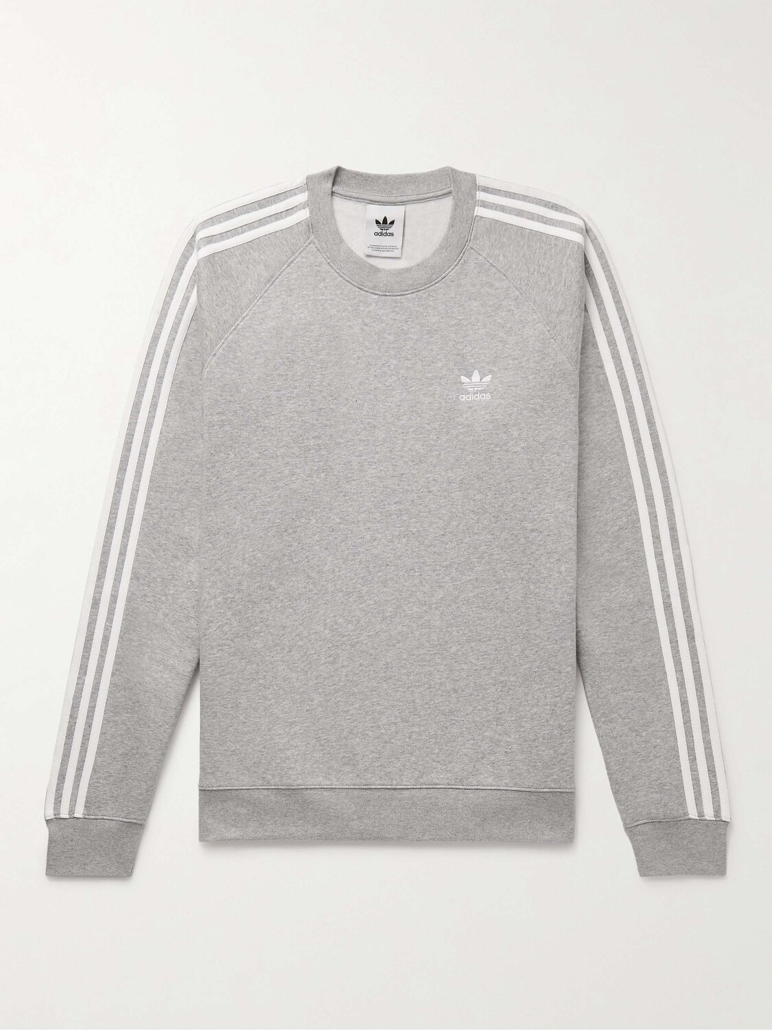 Полосатая толстовка из хлопкового трикотажа с вышитым логотипом ADIDAS ORIGINALS, серый
Полосатая толстовка из хлопкового трикотажа с вышитым логотипом ADIDAS ORIGINALS, серый
