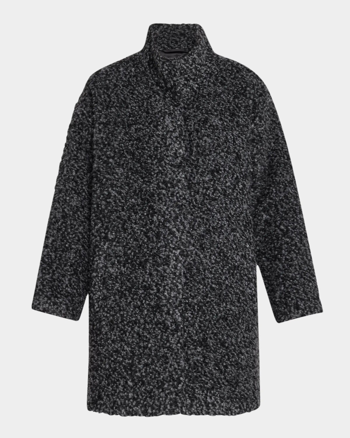 Кудрявое пальто из шерсти альпаки с застежкой спереди Eileen Fisher, цвет Blackash
Кудрявое пальто из шерсти альпаки с застежкой спереди Eileen Fisher, цвет Blackash