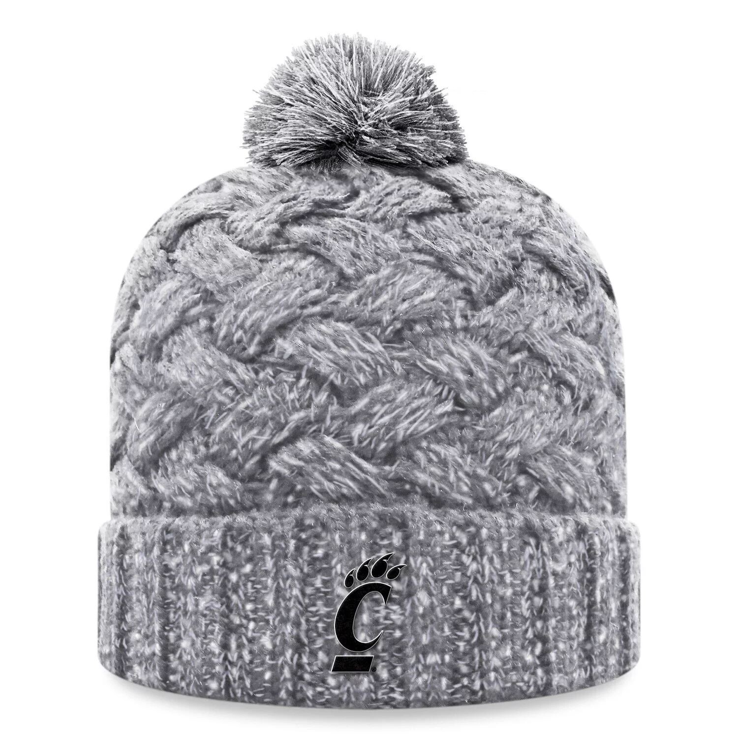 Женская вязаная шапка с манжетами и помпоном Top of the World Heather Grey Cincinnati Bearcats Arctic
Женская вязаная шапка с манжетами и помпоном Top of the World Heather Grey Cincinnati Bearcats Arctic