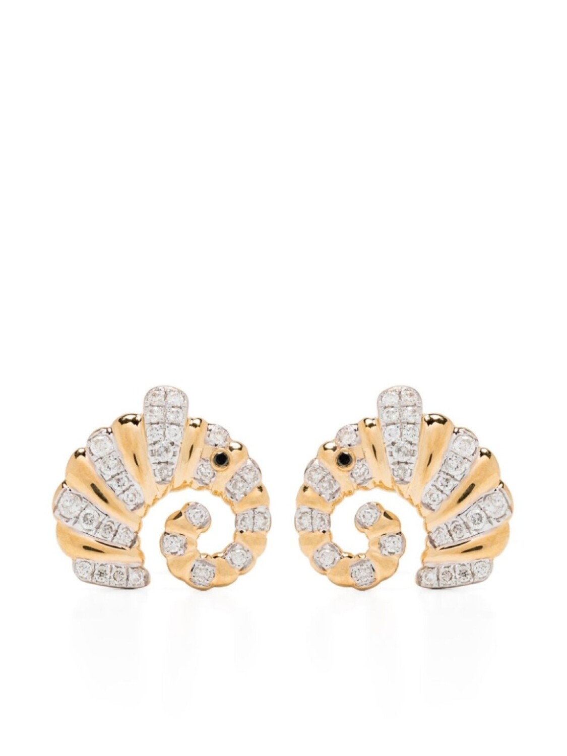 Серьги Paire De Puces Elephant Coquillage из желтого золота с бриллиантами Yvonne Léon, золотой
Серьги Paire De Puces Elephant Coquillage из желтого золота с бриллиантами Yvonne Léon, золотой