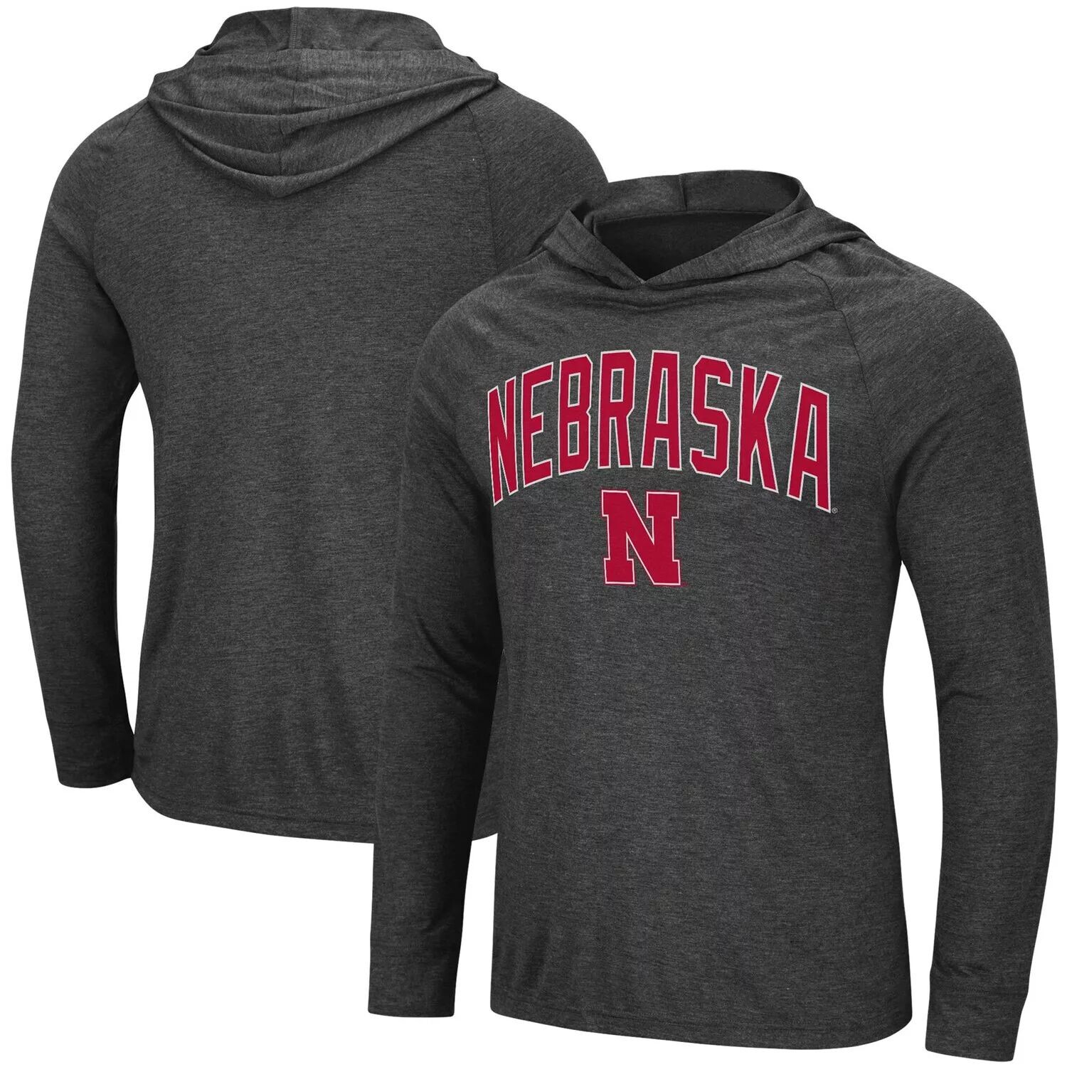 Мужская черная футболка с капюшоном Nebraska Huskers Big & Tall Wingman реглан с принтом Colosseum, Черный
Мужская черная футболка с капюшоном Nebraska Huskers Big & Tall Wingman реглан с принтом Colosseum, Черный