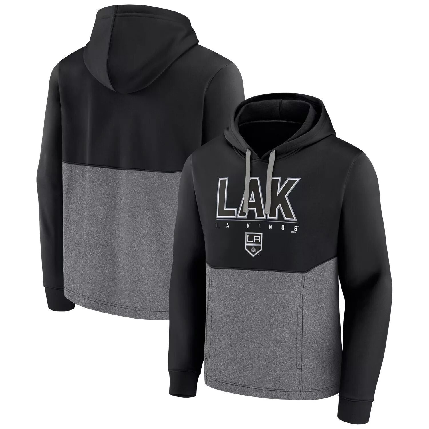 Мужской фирменный черный пуловер с капюшоном Los Angeles Kings Successful Tri-Blend Fanatics
Мужской фирменный черный пуловер с капюшоном Los Angeles Kings Successful Tri-Blend Fanatics