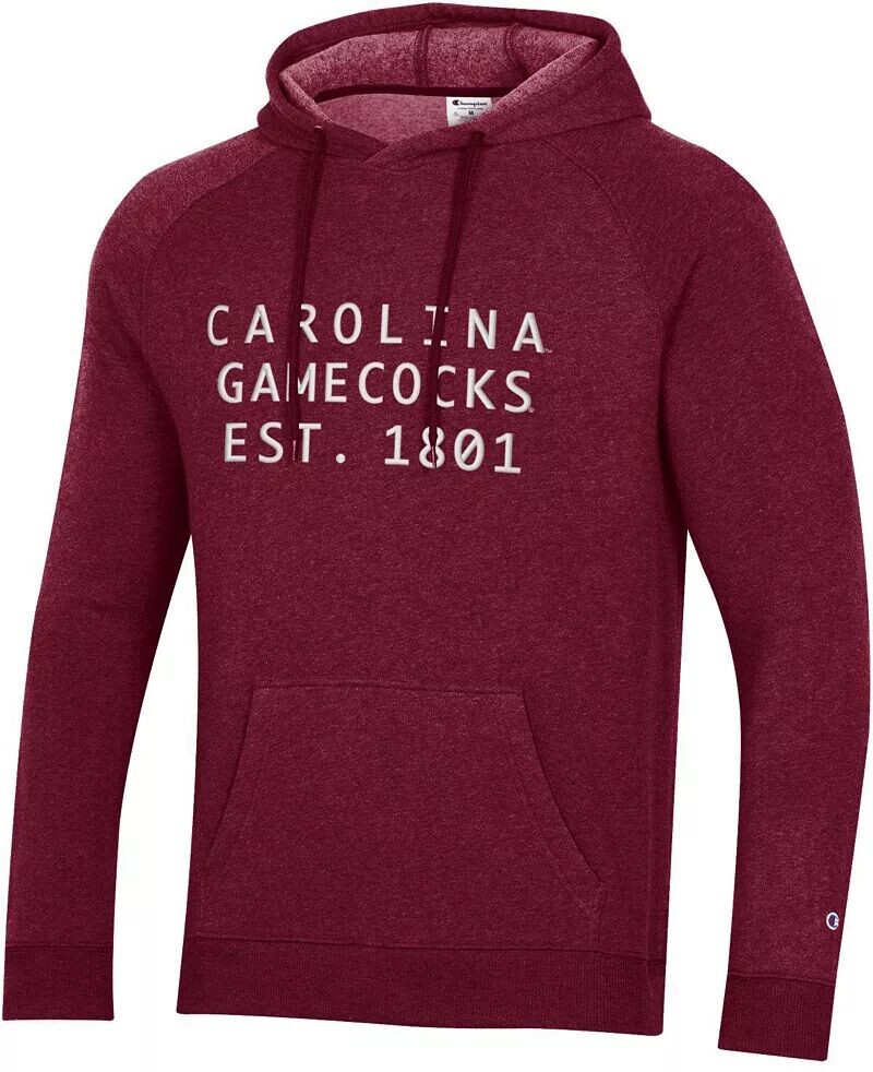 Мужская флисовая толстовка с капюшоном Champion South Carolina Gamecocks Garnet Triumph Pullover
Мужская флисовая толстовка с капюшоном Champion South Carolina Gamecocks Garnet Triumph Pullover