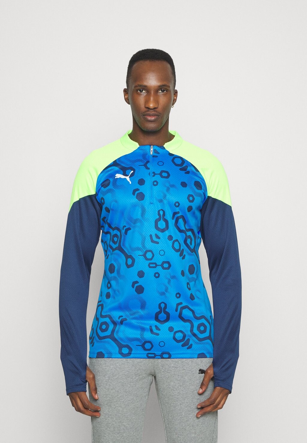 Футболка с длинным рукавом Individualcup 1/4 Zip Puma, цвет persian blue/pro green
Футболка с длинным рукавом Individualcup 1/4 Zip Puma, цвет persian blue/pro green