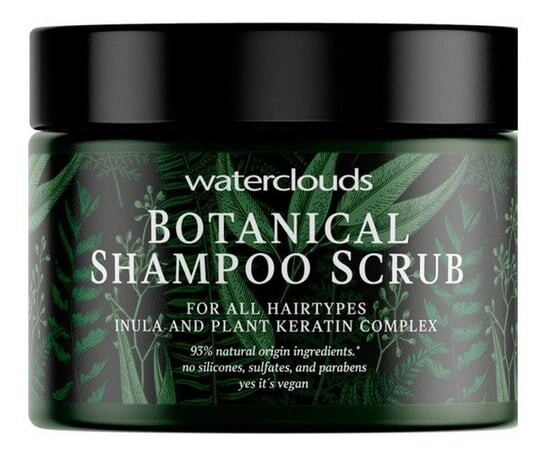 Крем-шампунь-пилинг для всех типов волос, 200 мл Waterclouds, Botanical Shampoo Scrub
Крем-шампунь-пилинг для всех типов волос, 200 мл Waterclouds, Botanical Shampoo Scrub