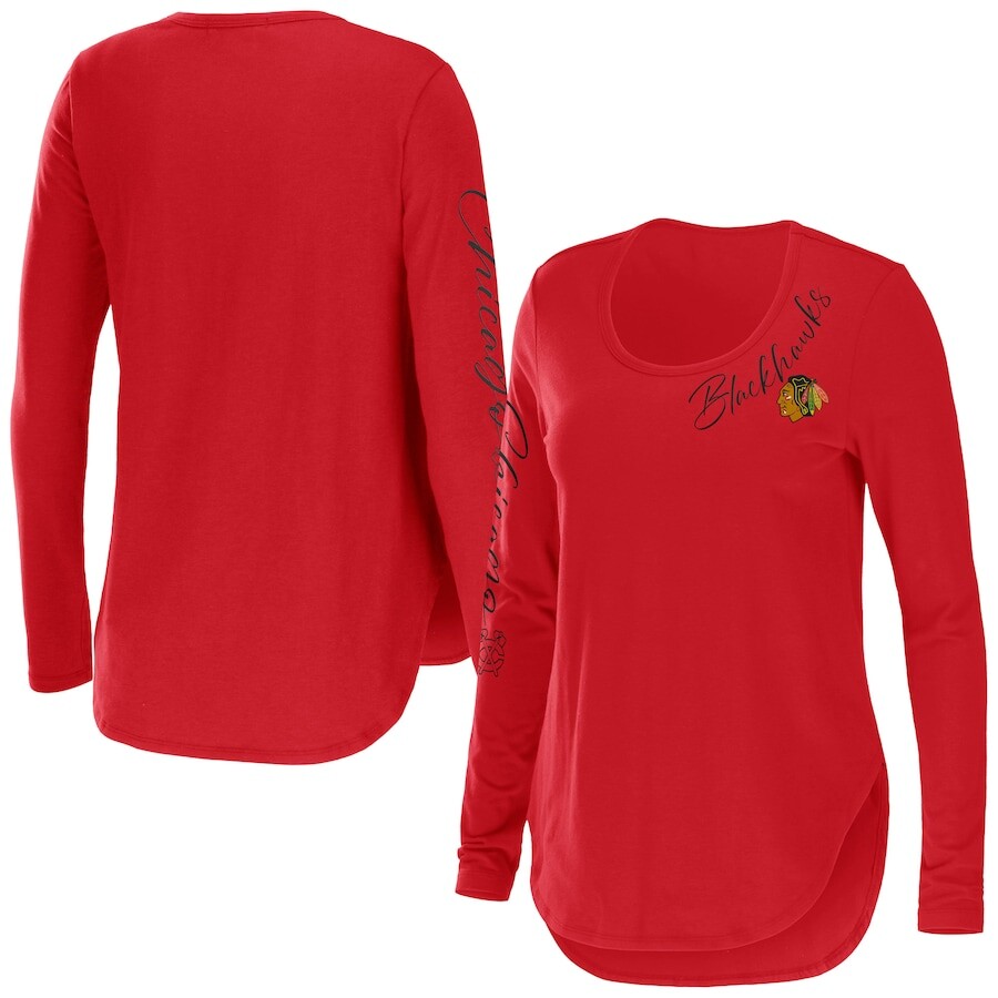 Футболка с длинным рукавом WEAR by Erin Andrews Chicago Blackhawks, красный
Футболка с длинным рукавом WEAR by Erin Andrews Chicago Blackhawks, красный