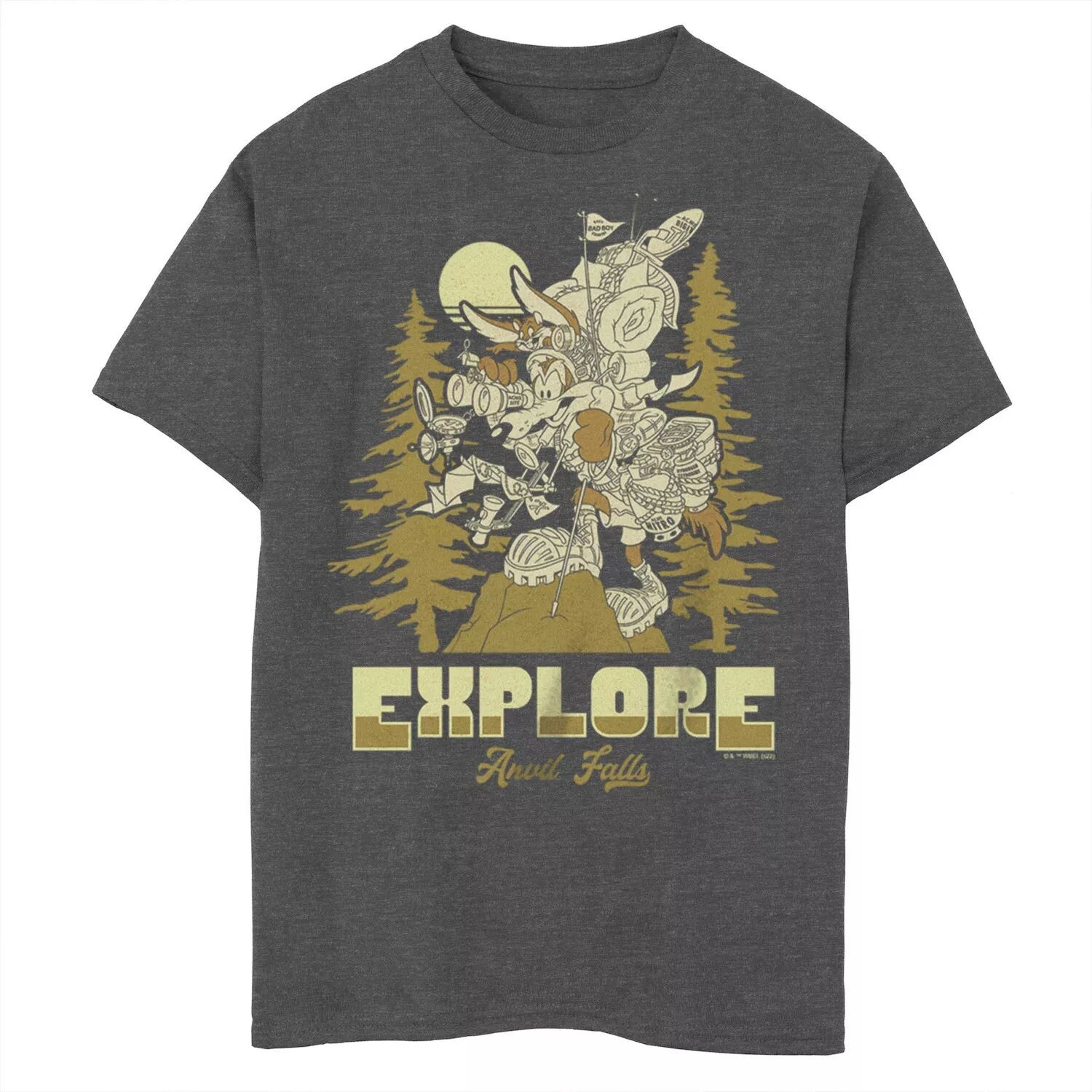 Футболка с рисунком «Wile E Coyote Explore Anvil Falls» для мальчиков 8–20 лет Licensed Character
Футболка с рисунком «Wile E Coyote Explore Anvil Falls» для мальчиков 8–20 лет Licensed Character