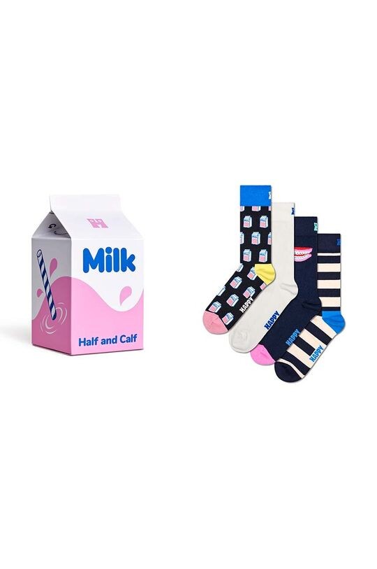 Подарочный набор из 4 носков в картонной упаковке с молоком Happy Socks, мультиколор
Подарочный набор из 4 носков в картонной упаковке с молоком Happy Socks, мультиколор
