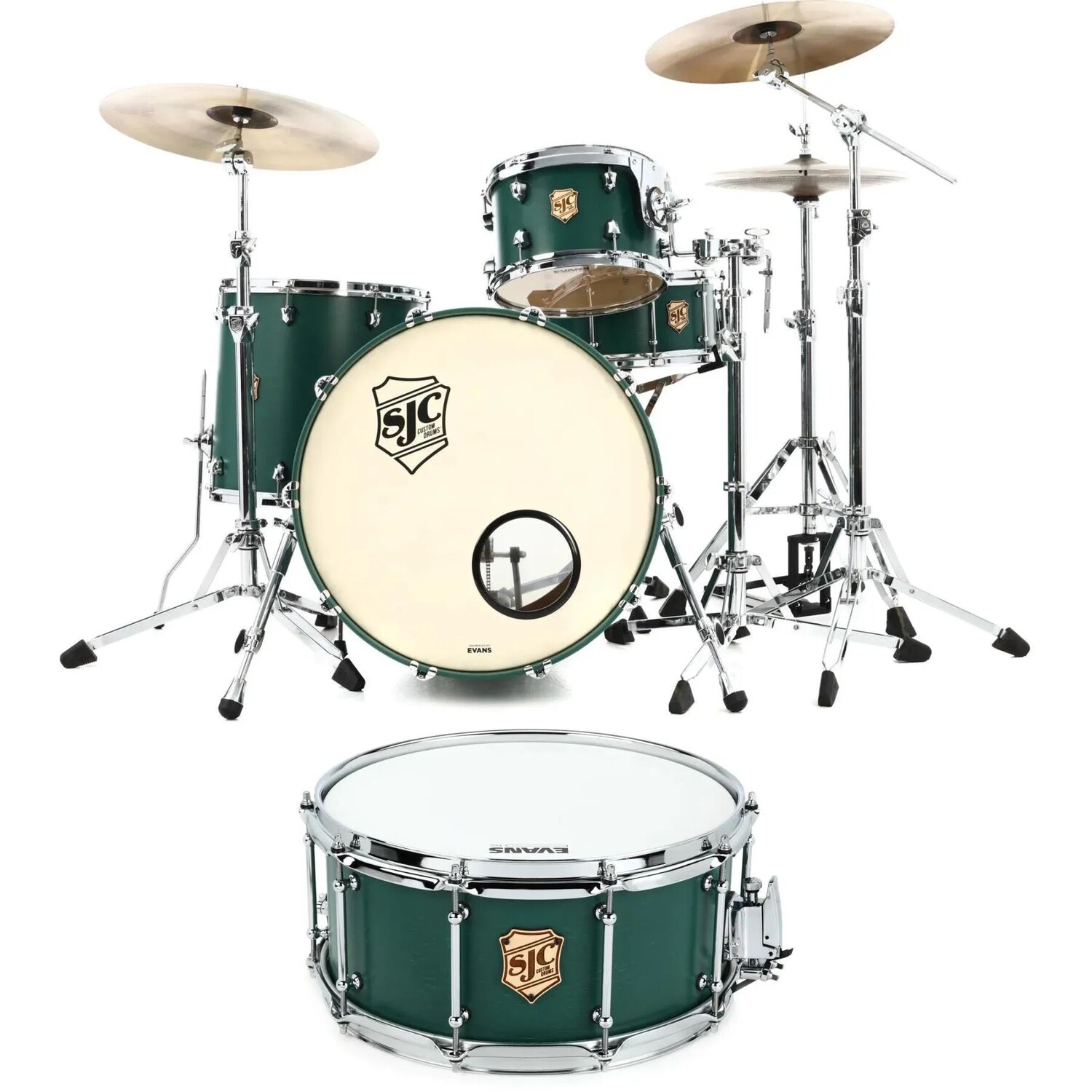 Набор из трех частей SJC Custom Drums Tour Series с малым барабаном — Autumn Hunter — эксклюзивно для Sweetwater
Набор из трех частей SJC Custom Drums Tour Series с малым барабаном — Autumn Hunter — эксклюзивно для Sweetwater