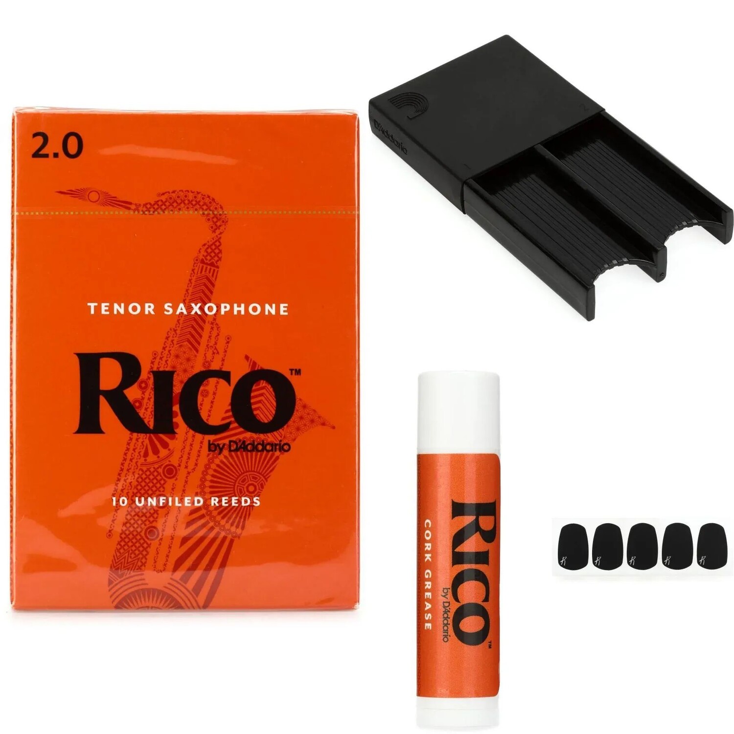 D'Addario RKA1020 — Набор аксессуаров для тростей для тенор-саксофона Rico — 2.0 (10 шт.)
D'Addario RKA1020 — Набор аксессуаров для тростей для тенор-саксофона Rico — 2.0 (10 шт.)