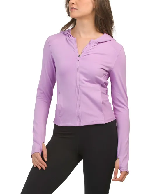 Укороченная куртка с капюшоном на молнии Lux Hayden 90 Degree By Reflex, цвет Sheer Lilac
Укороченная куртка с капюшоном на молнии Lux Hayden 90 Degree By Reflex, цвет Sheer Lilac