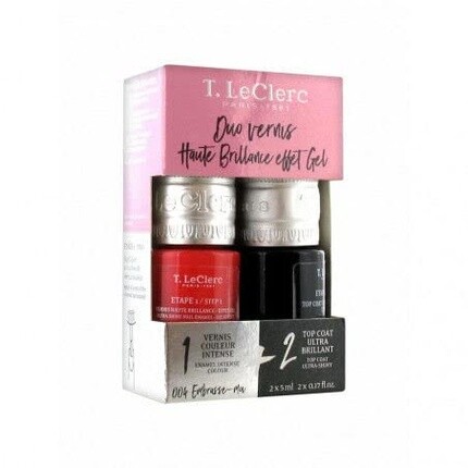 Гель-лак для ногтей T.Leclerc Duo High Gloss, 2 x 5 мл, 004 Embrasse-Moi, T. Leclerc
Гель-лак для ногтей T.Leclerc Duo High Gloss, 2 x 5 мл, 004 Embrasse-Moi, T. Leclerc