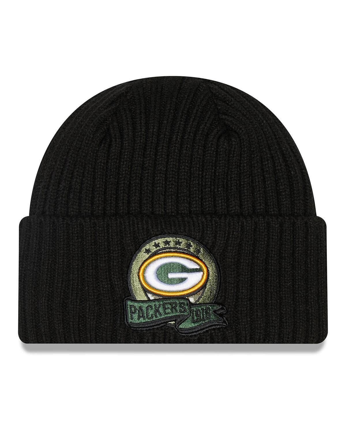 Черная вязаная шапка Green Bay Packers для мальчиков Youth Boys Salute To Service 2022 New Era
Черная вязаная шапка Green Bay Packers для мальчиков Youth Boys Salute To Service 2022 New Era