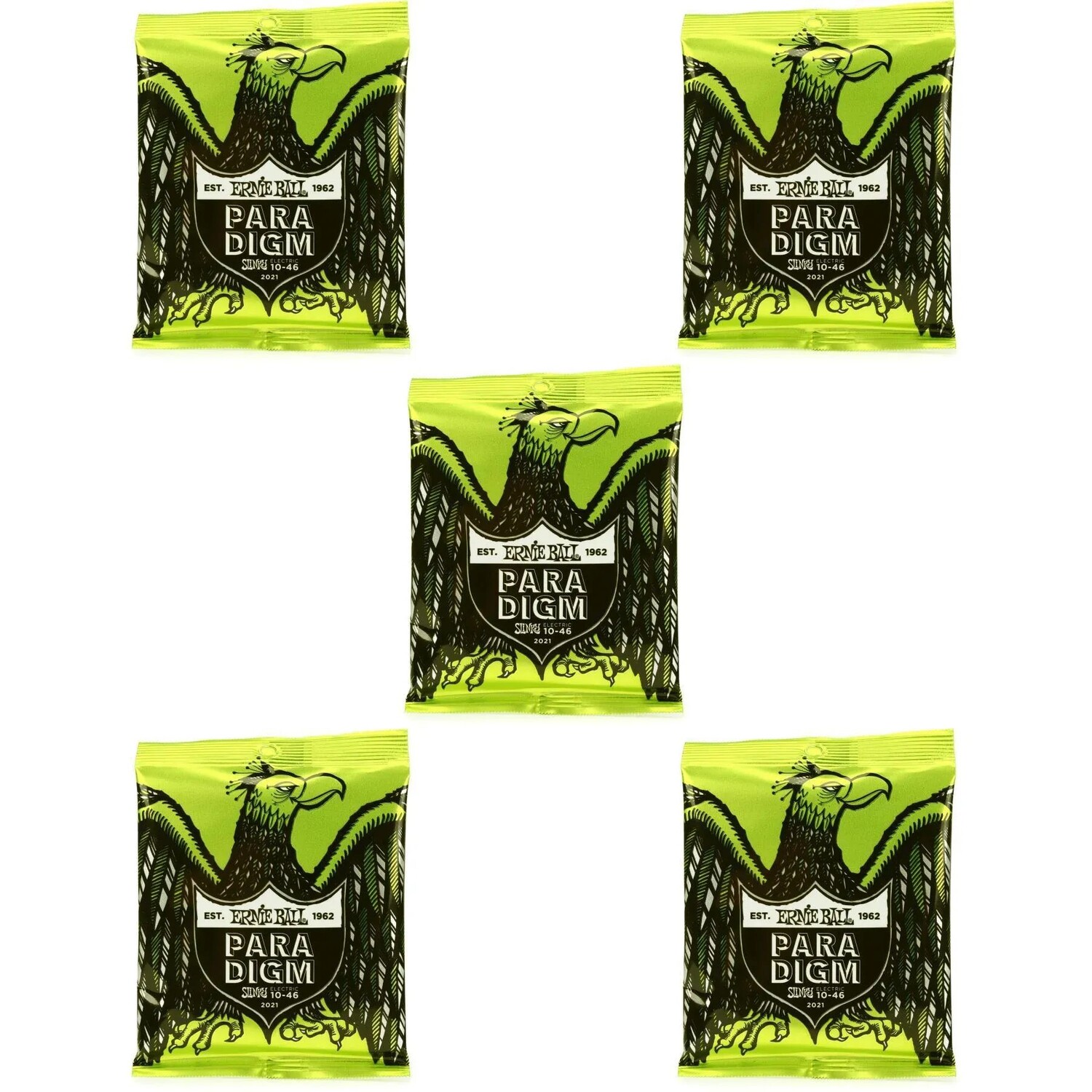 Струны для электрогитары Ernie Ball 2021 Regular Slinky Paradigm — .010-.046 (5 шт.)
Струны для электрогитары Ernie Ball 2021 Regular Slinky Paradigm — .010-.046 (5 шт.)