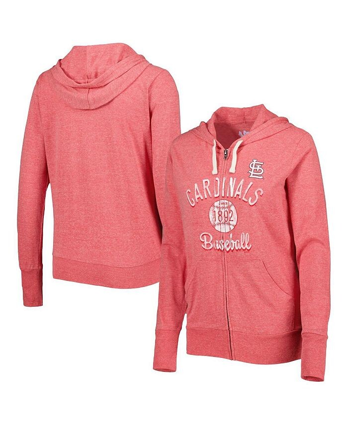 Женская красная худи с молнией во всю длину St. Louis Cardinals Training Camp Tri-Blend Touch, красный
Женская красная худи с молнией во всю длину St. Louis Cardinals Training Camp Tri-Blend Touch, красный