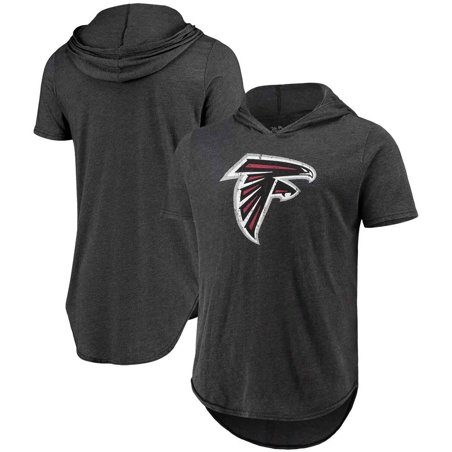 Мужская черная футболка с капюшоном и логотипом Majestic Threads Atlanta Falcons Primary Tri-Blend, Черный;серый
Мужская черная футболка с капюшоном и логотипом Majestic Threads Atlanta Falcons Primary Tri-Blend, Черный;серый
