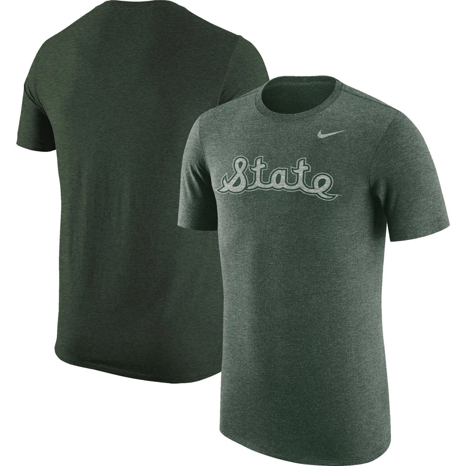 Мужская зеленая футболка с логотипом Michigan State Spartans Vintage Tri-Blend Nike, Зеленый
Мужская зеленая футболка с логотипом Michigan State Spartans Vintage Tri-Blend Nike, Зеленый