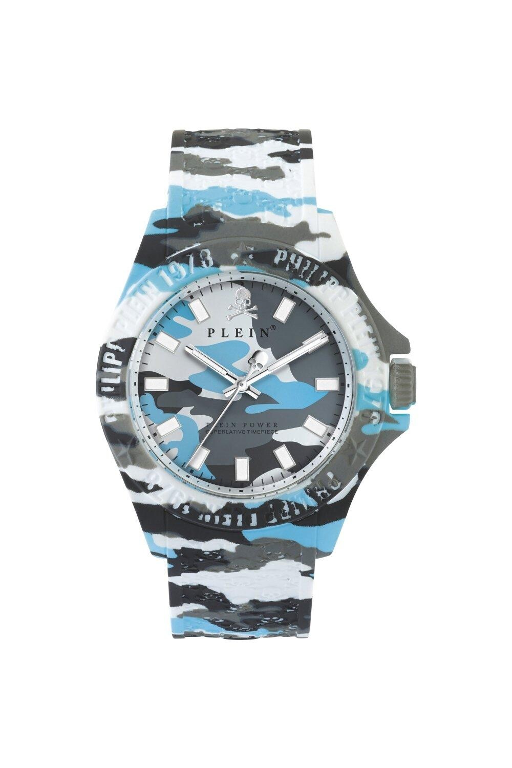 Модные аналоговые кварцевые часы Plein Power из пластика и смолы — Pwkaa0721 Philipp Plein, синий
Модные аналоговые кварцевые часы Plein Power из пластика и смолы — Pwkaa0721 Philipp Plein, синий
