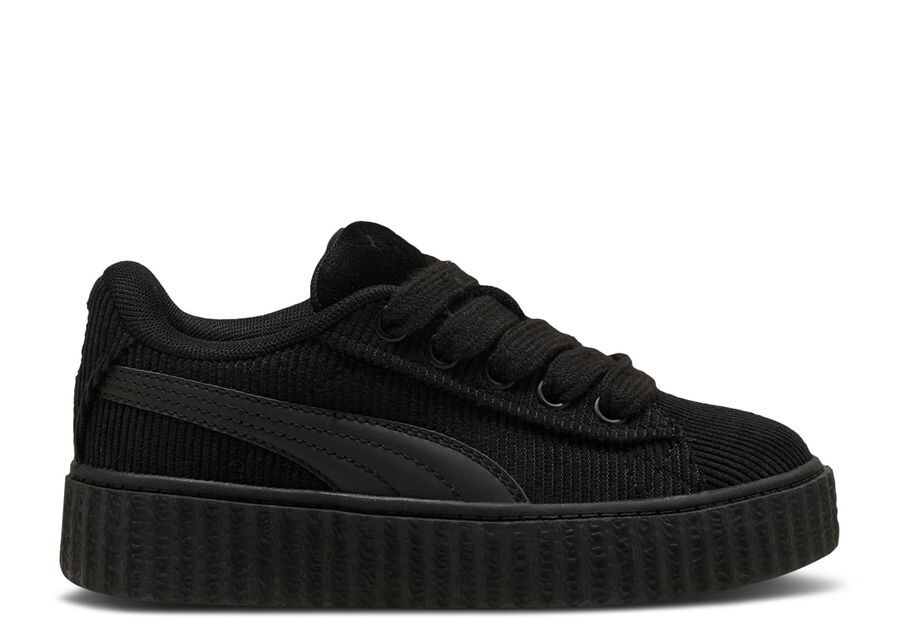 Кроссовки Puma Fenty X Creeper Phatty Little Kid, цвет In Session Pack Triple Black
Кроссовки Puma Fenty X Creeper Phatty Little Kid, цвет In Session Pack Triple Black