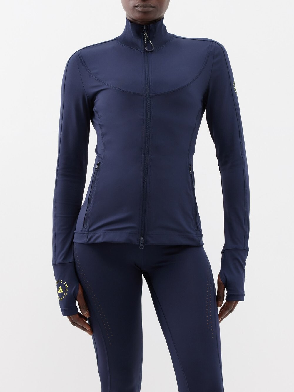 Беговая куртка truepurpose из переработанного джерси Adidas By Stella McCartney, синий
Беговая куртка truepurpose из переработанного джерси Adidas By Stella McCartney, синий
