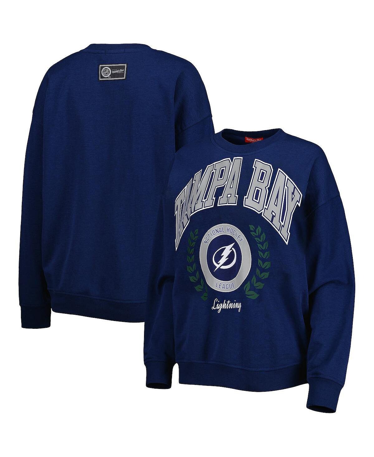 Женский синий пуловер с логотипом Tampa Bay Lightning 2.0 Mitchell & Ness, синий
Женский синий пуловер с логотипом Tampa Bay Lightning 2.0 Mitchell & Ness, синий