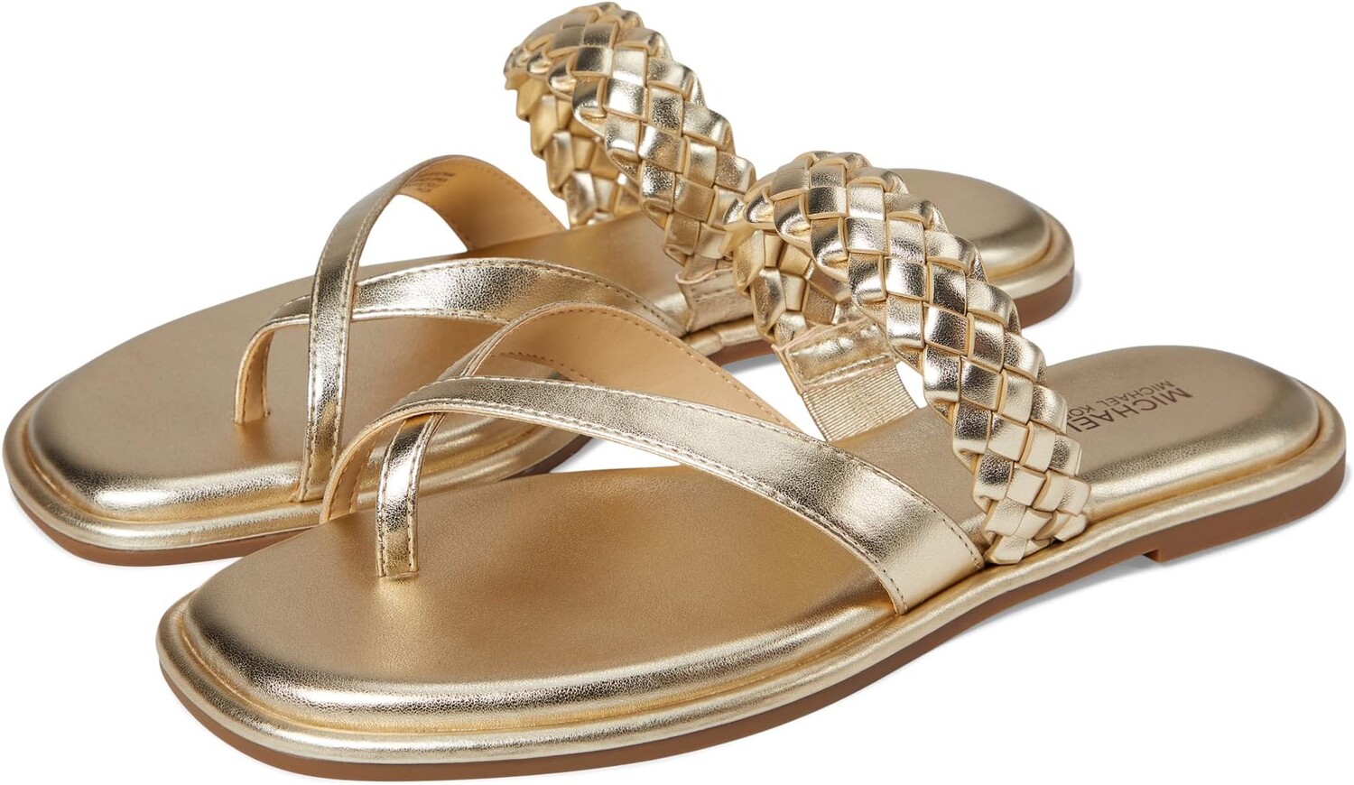 Сандалии на плоской подошве Alba Thong Slide MICHAEL Michael Kors, цвет Pale Gold
Сандалии на плоской подошве Alba Thong Slide MICHAEL Michael Kors, цвет Pale Gold