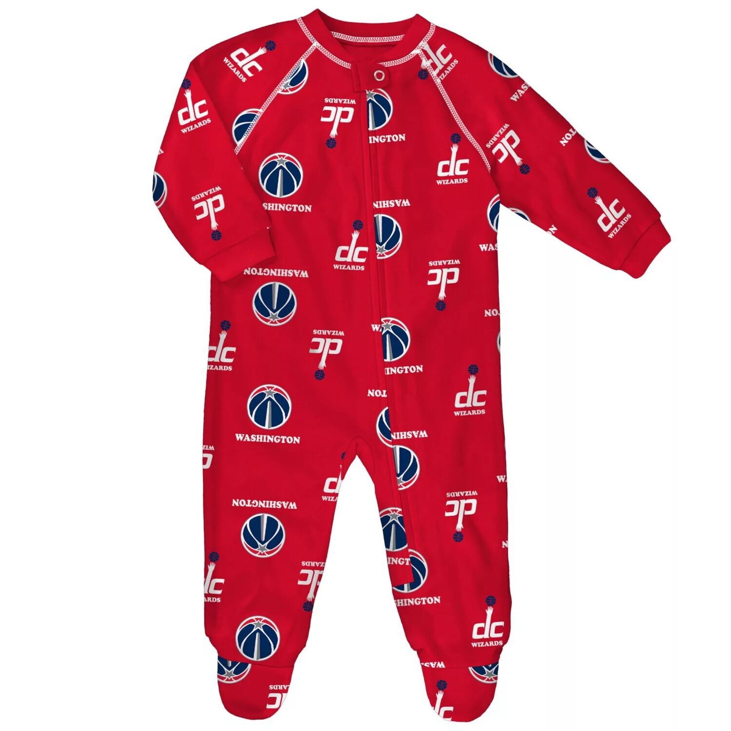 Комбинезон с молнией во всю длину и реглан для младенцев, красный Washington Wizards Team Outerstuff
Комбинезон с молнией во всю длину и реглан для младенцев, красный Washington Wizards Team Outerstuff