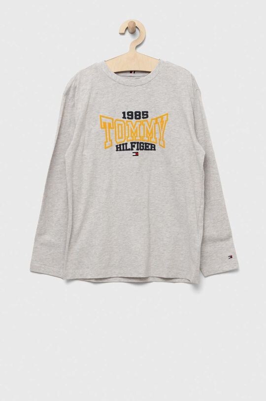 Хлопковая рубашка с длинными рукавами для мальчиков и девочек Tommy Hilfiger, серый
Хлопковая рубашка с длинными рукавами для мальчиков и девочек Tommy Hilfiger, серый