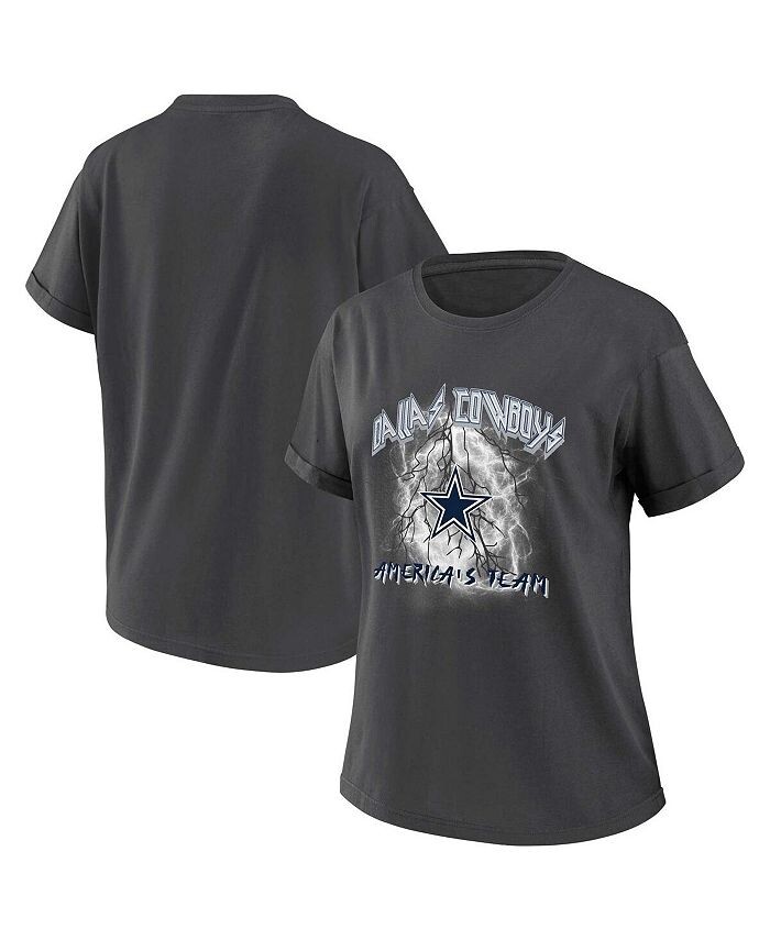 Женская темно-серая футболка-бойфренд Dallas Cowboys WEAR by Erin Andrews, серый
Женская темно-серая футболка-бойфренд Dallas Cowboys WEAR by Erin Andrews, серый