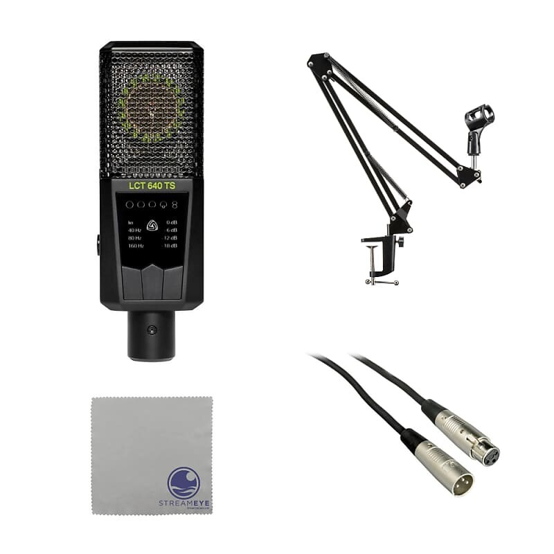 Конденсаторный микрофон Lewitt LCT-640-TS "Twin System" Dual-Output Large Diaphragm Condenser Microphone
Конденсаторный микрофон Lewitt LCT-640-TS "Twin System" Dual-Output Large Diaphragm Condenser Microphone