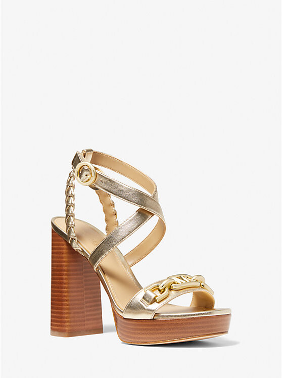 Сандалии Kailey на платформе из искусственной кожи с декором и эффектом металлик Michael Kors, желтый
Сандалии Kailey на платформе из искусственной кожи с декором и эффектом металлик Michael Kors, желтый