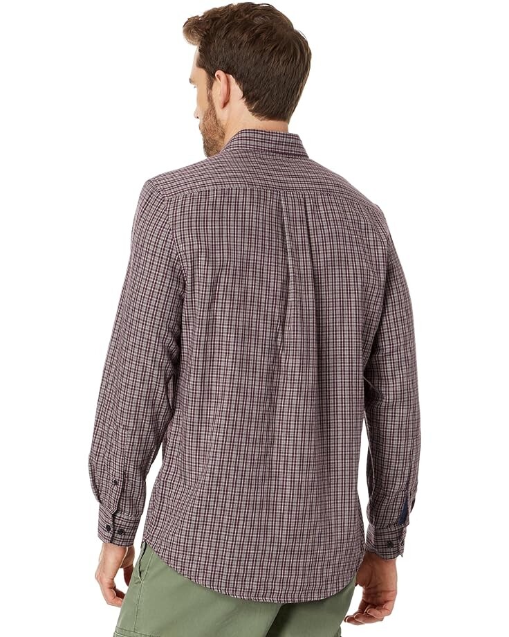 Рубашка U.S. POLO ASSN. Long Sleeve Yarn-Dye Peached Heathered Plaid Woven Shirt, цвет Maroon Banner
Рубашка U.S. POLO ASSN. Long Sleeve Yarn-Dye Peached Heathered Plaid Woven Shirt, цвет Maroon Banner