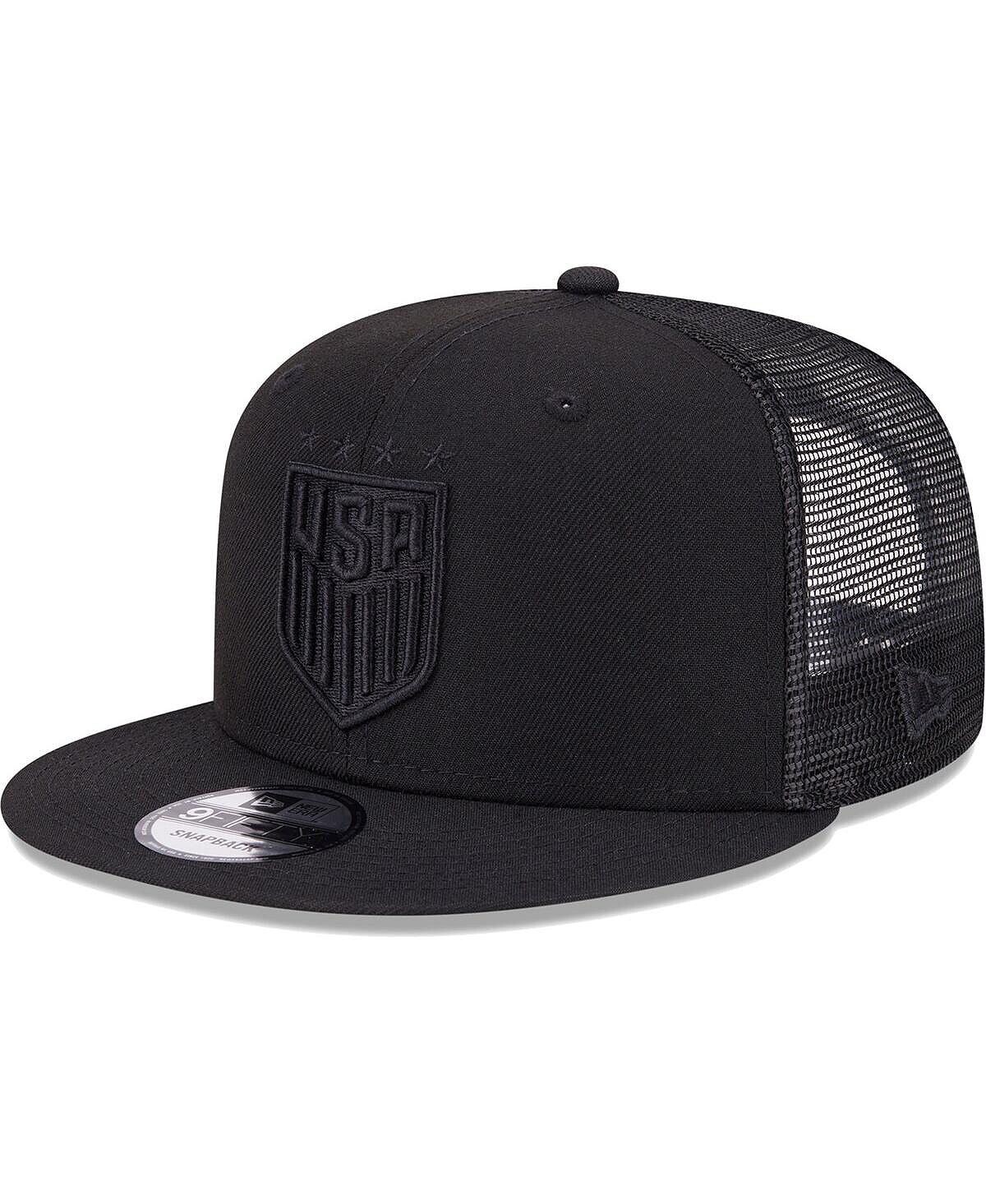 Мужская черная классическая кепка с логотипом Uswnt 9Fifty Trucker Snapback New Era
Мужская черная классическая кепка с логотипом Uswnt 9Fifty Trucker Snapback New Era