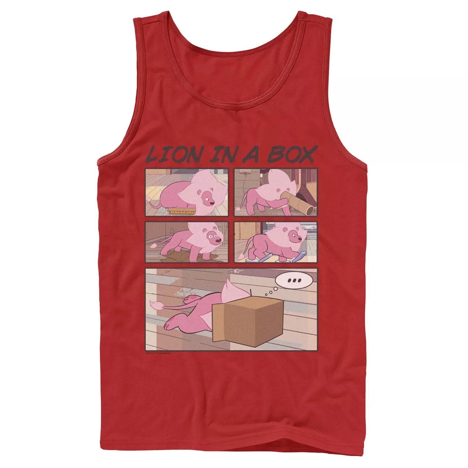 Мужская майка Cartoon Network Steven Universe Лев в коробке из комиксов Licensed Character
Мужская майка Cartoon Network Steven Universe Лев в коробке из комиксов Licensed Character