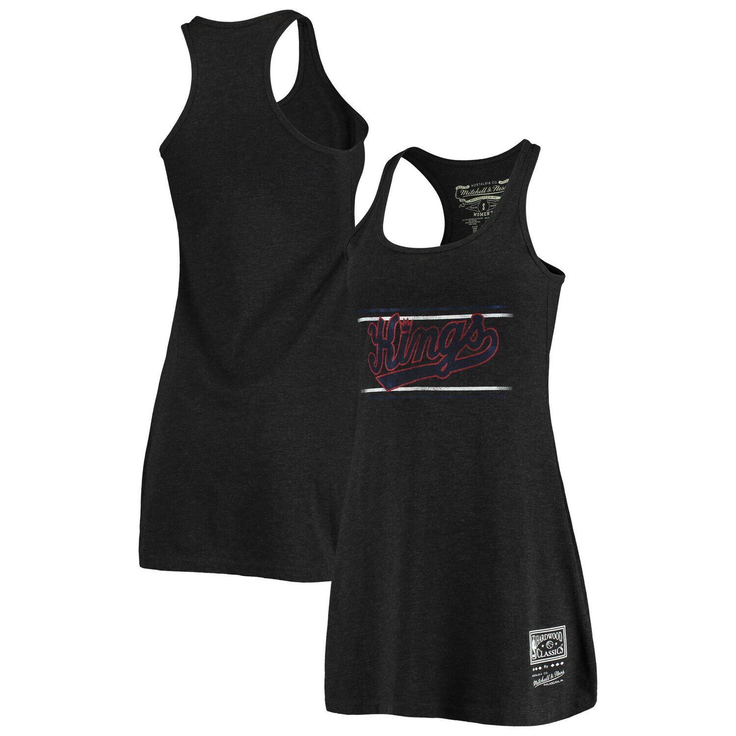 Женское классическое платье-майка Mitchell & Ness Heathered Black Sacramento Kings Tri-Blend Hardwood Classics Racerback
Женское классическое платье-майка Mitchell & Ness Heathered Black Sacramento Kings Tri-Blend Hardwood Classics Racerback