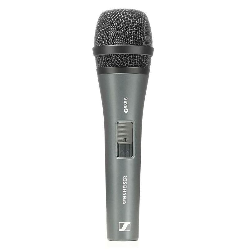 Динамический микрофон Sennheiser e835 S Dynamic Handheld Cardioid Microphone with On / Off Switch
Динамический микрофон Sennheiser e835 S Dynamic Handheld Cardioid Microphone with On / Off Switch