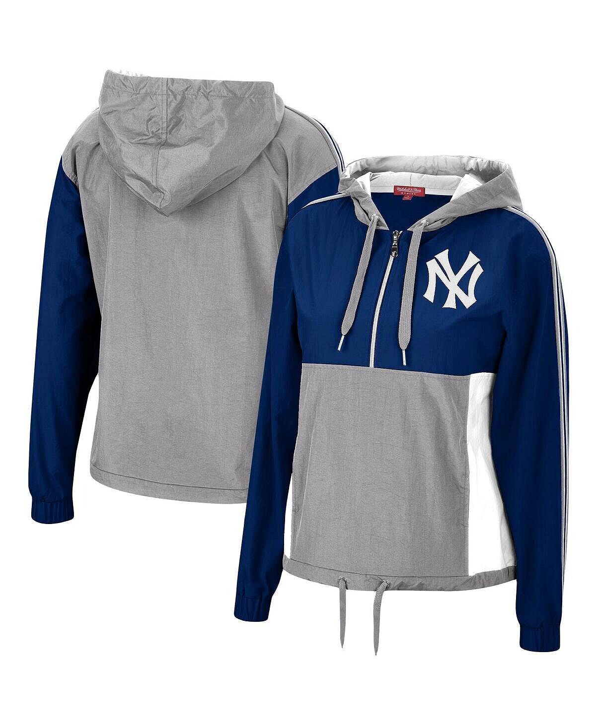 Женская темно-серая ветровка с молнией до половины New York Yankees Mitchell & Ness
Женская темно-серая ветровка с молнией до половины New York Yankees Mitchell & Ness