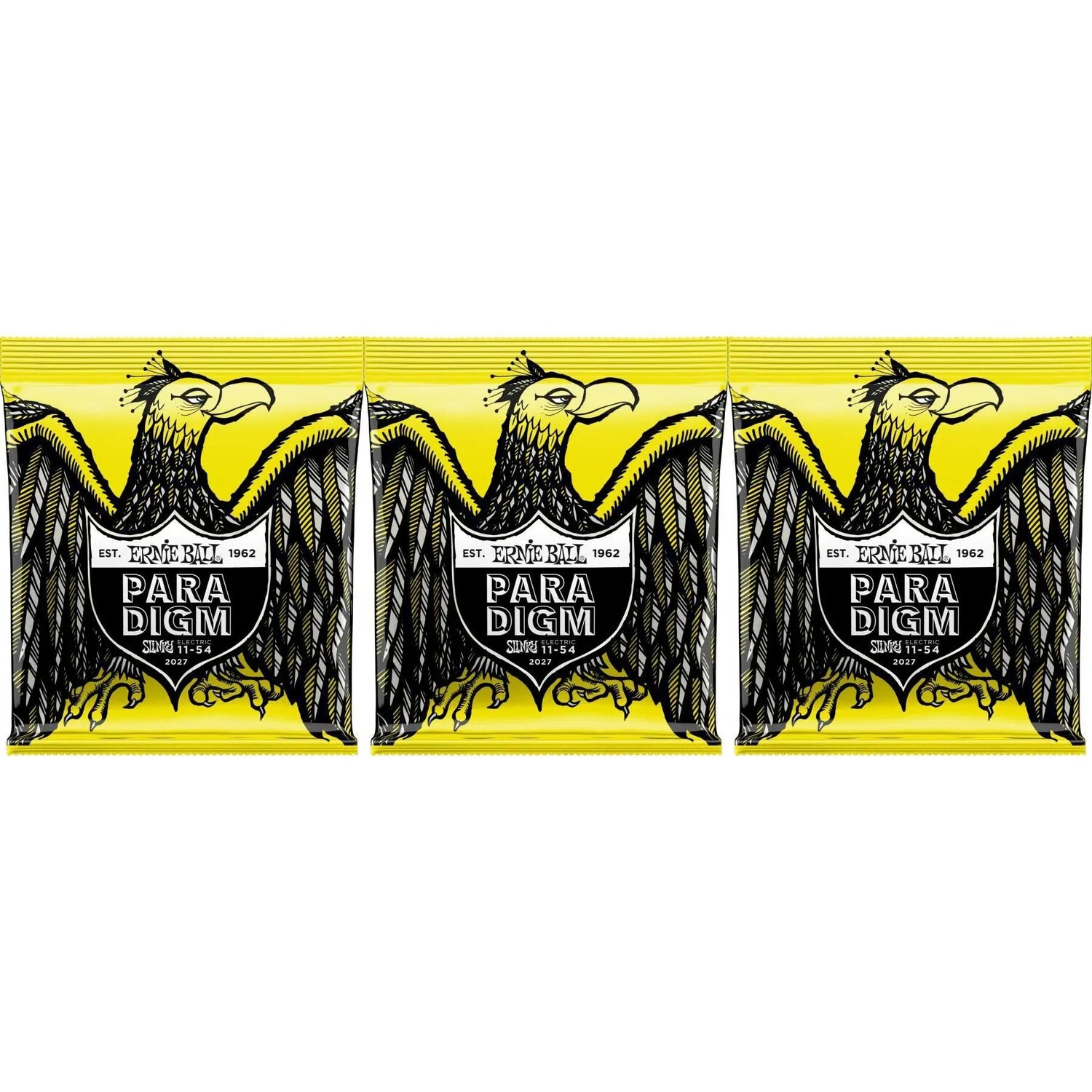 Струны для электрогитары Ernie Ball 2027 Beefy Slinky Paradigm — .011-.054 (3 шт.)
Струны для электрогитары Ernie Ball 2027 Beefy Slinky Paradigm — .011-.054 (3 шт.)